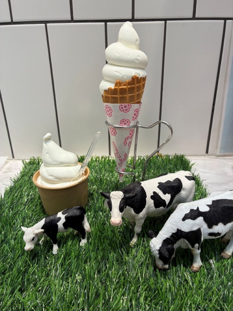 ソフトクリーム（北海道ライブマルシェ）